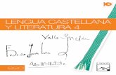 Lengua castellana y literatura 4 - Unidad de muestra, literatura (ESO)