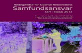 Redegørelse for Odense Renovations samfundsansvar - status 2012