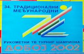 Medjunarodni rukometni TV turnir sampiona Doboj 2002