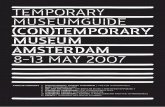 Temporary Museum Guide 2007
