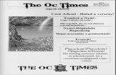 The OC Times- Augusztusi Szám.