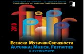 Esenski Muzicki Svecenosti-Automnal Musical Festivites -2010