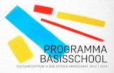 Programma Basisschool 2013 - 2014