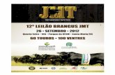 12º Leilão Brangus JMT - catálogo