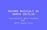 RACONS MUSICALS DE SANTA CECÍLIA