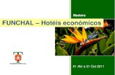 FUNCHAL - Hotéis económicos