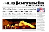 La Jornada Zacatecas, sábado 19 de abril de 2014