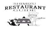 Shimizu Restaurant Guide