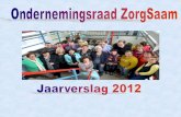 OR ZorgSaam Jaarverslag 2012