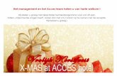 Kerstprogramma 2011 ACCES hotel Oostende
