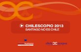 Informe Público Chilescopio Santiago No Es Chile 2013