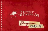 Teatret Gruppe 38 - Program 2013-14