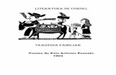 TRAGÉDIA FAMILIAR - LITERATURA DE CORDEL