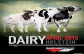 Accelerated Genetics Holstein Sire Directory April 2013