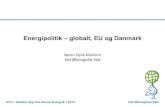 Energipolitik – globalt, EU og Danmark