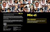Mix-d: Promotional Leaflet