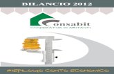 Bilancio 2012 - Consabit soc coop