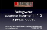Fragile Outlet Refrigiwear Tel. 0523 509788