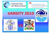 Varsity Presentation 2010