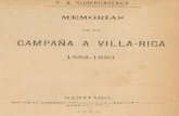 Memorias de la campaña a Villarrica 1882-1883