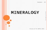 Pendahuluan Mineralogi