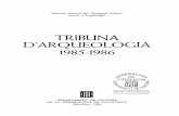 Tribuna Arqueologia 1985-1986