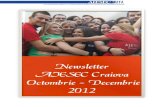 Newsletter Alumni AIESEC Craiova Oct-Dec 2012