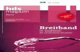 hds magazin 5/13: „Breitband in Südtirol: die tatsächliche Situation“