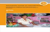 Innovación social en microfinanzas