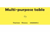 Indy 2 : Multi-purpose table
