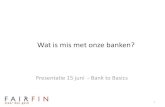 Presentatie bank to basics def