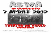 ASMA in Concerto! 07.04.2012