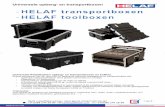 HELAF polyethyleen transportboxen en toolcases