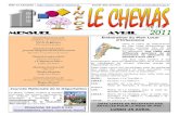 Mensuel de Le Cheylas d'avril 2011