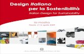 Design italiano per la sostenibilità