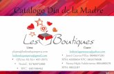 Catálogo Día de la Madre Clientes 2013 Cusco Les Boutiques