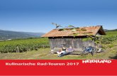 Flyer Kulinarische Rad-Touren