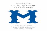 Royaux de Montréal, Ligue internationale de baseball 1927 à 1932