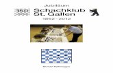 150 Jahre Schachklub St. Gallen