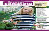 Revista "Un pas spre sanatate"  nr.8 iunie 2014