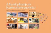 Mäntyharjun kansalaisopisto Opinto ohjelma 2014 2015