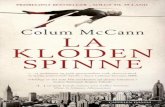 La kloden spinne av Colum McCann