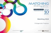 Matching 2014: presentazione generale