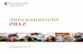 éducation21 |  Jahresbericht 2012