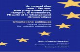 Programme J-C Junker Commission européenne