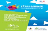 Programme Fête de la science 2014