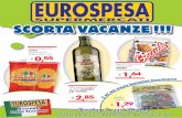 Offerte EUROSPESA dal 22 luglio al 2 agosto 2014