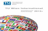 TU Wien International – Strategiekonzept - Global Strategy 2013+