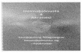 Heimaþjónusta á akranesi samþætting félagslegarar heimaþjónustu og hjúkrunar, júní 2008