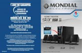 Home Theater Mondial HT 08 5.1